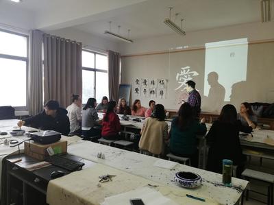 留學生體驗中國傳統書法 龍湖印社文藝創作之旅